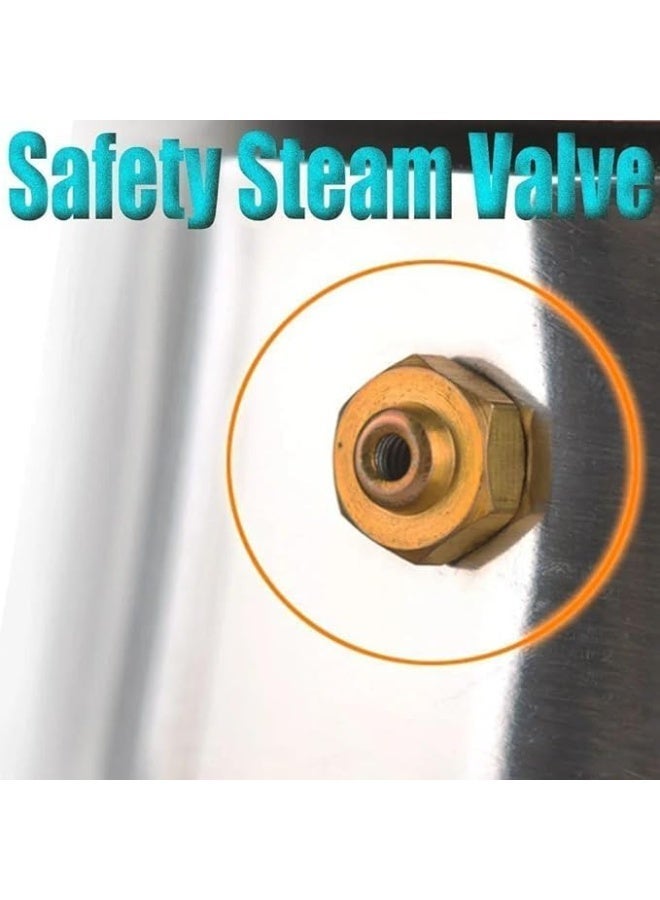 ماكينة تحضير الإسبريسو من الستانلس ستيل – موكا بوت إيطالية يدوية تعمل على الموقد – سعة 2 كوب – تصميم عصري - Image 2